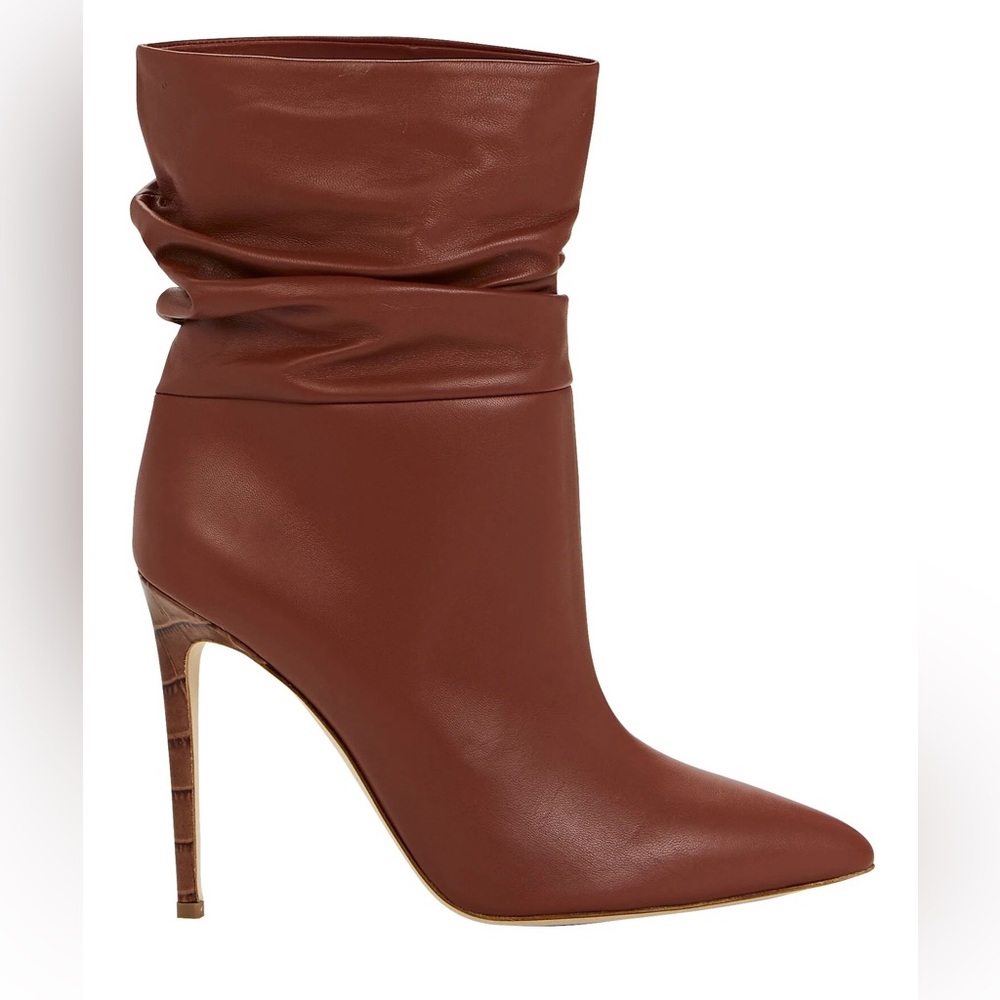 PARIS TEXAS Slouch 105 Leather Ankle Boots